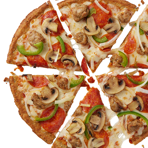 Ketofriendly pizza crust, toppings and sauces Toppers Pizza