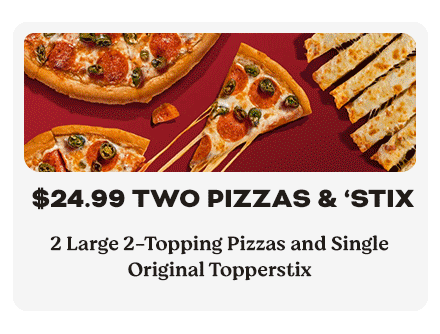 Toppers Pizza Deals